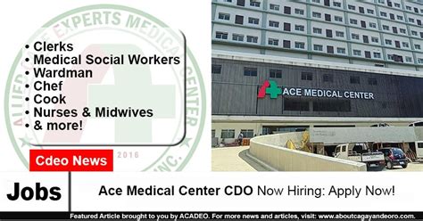 Job Hiring in Cagayan de Oro City, Cdo .